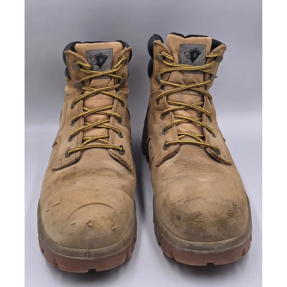 Herman Survivors Grizzly Steel Toe Work Boots Men's 10.5W Brown ASTM F2413-18